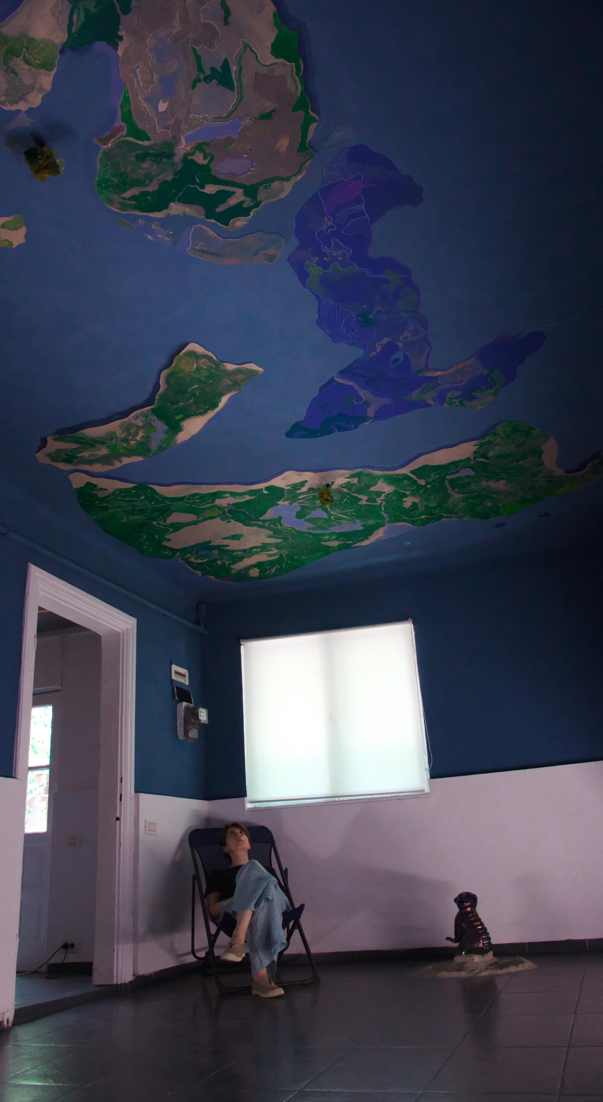 The room of special history.Ceiling